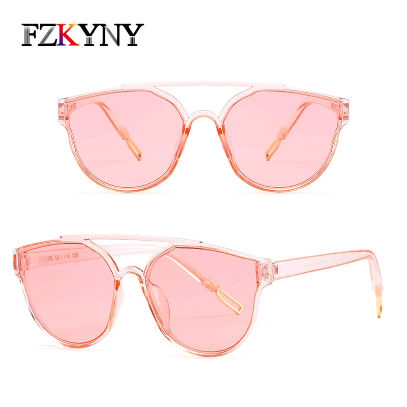 Солнцезащитные очки FZKYNY для мужчин и женщин Модные Винтажные брендовые