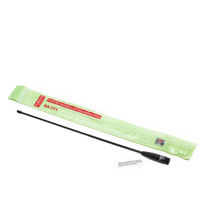 2 шт. рация Nagoya NA-771 SMA-Male Двухдиапазонная VHF/UHF 144/430 МГц мягкая антенна NA771 для Yaesu