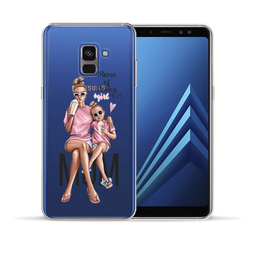 Мягкий чехол из ТПУ для Samsung Galaxy A6 A8 Plus A9 A7 2018 A3 A5 2016 2017 A750 A10 A30 A50|Бамперы| |