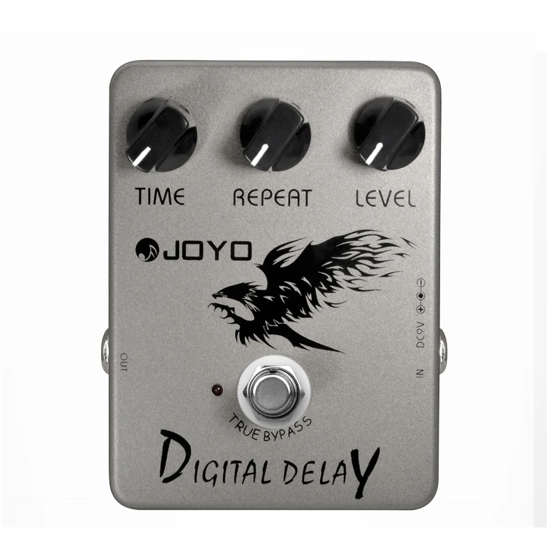 JF-08 Digital Delay Effect Pedal for Electric Guitar ture bypass design to Minimize the tone loss free shipping | Спорт и