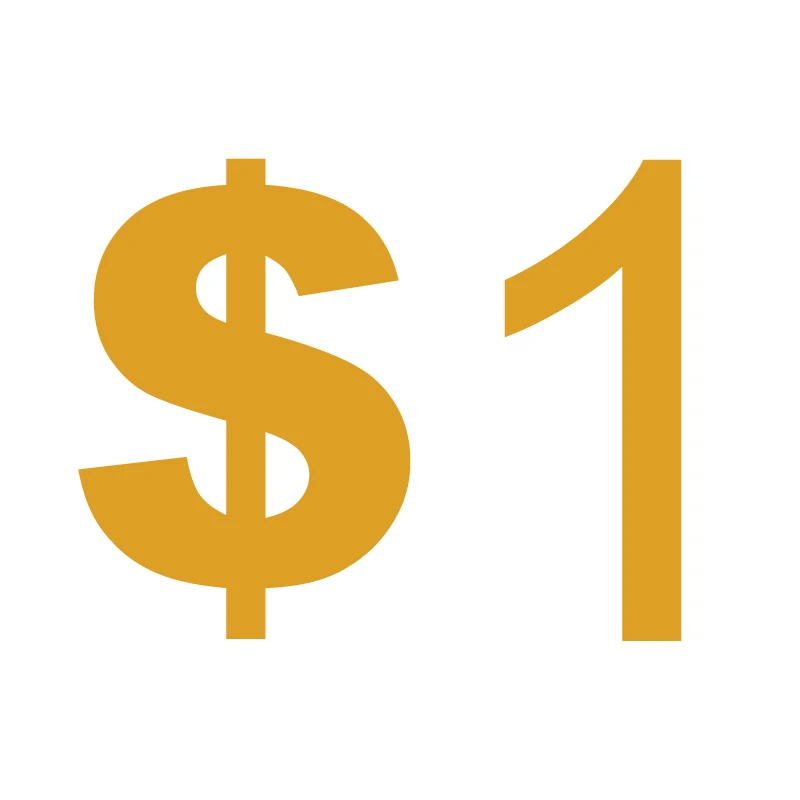 

$1 Extra Fee