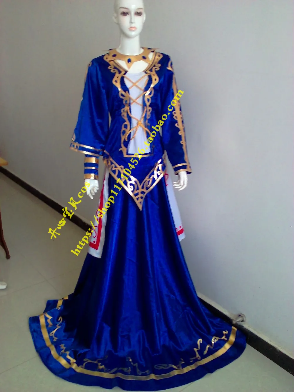 

2016 косплей платье LOL Эш Queen Ashe версия