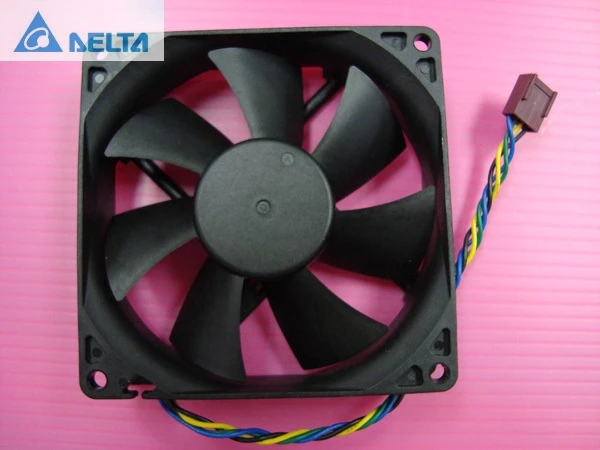 Вентилятор охлаждения для компьютера delta PV902512PSPF 9 см 9025 9225 92*92*25 мм 12 В 0.4A 4 провода