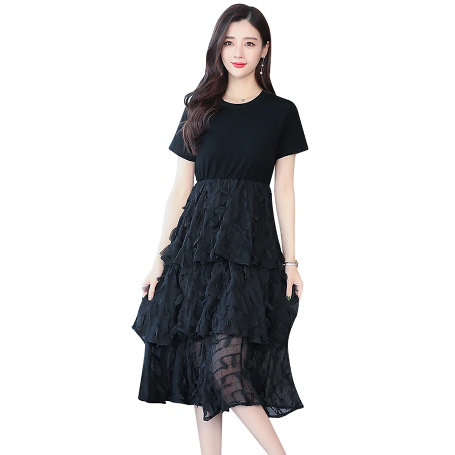 2019 Элегантный вечерние партии Vestidos белый пляжный Сарафан Плюс размеры Новые летние Винтаж Черный