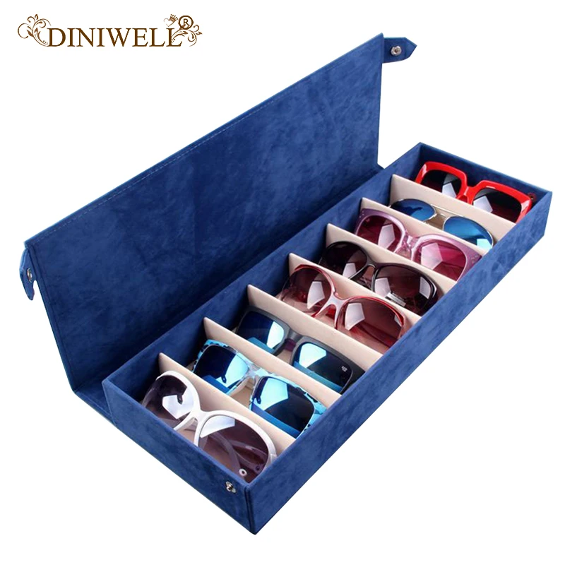 Держатель для очков DINIWELL 8 слотов подставка солнцезащитных дисплей чехол