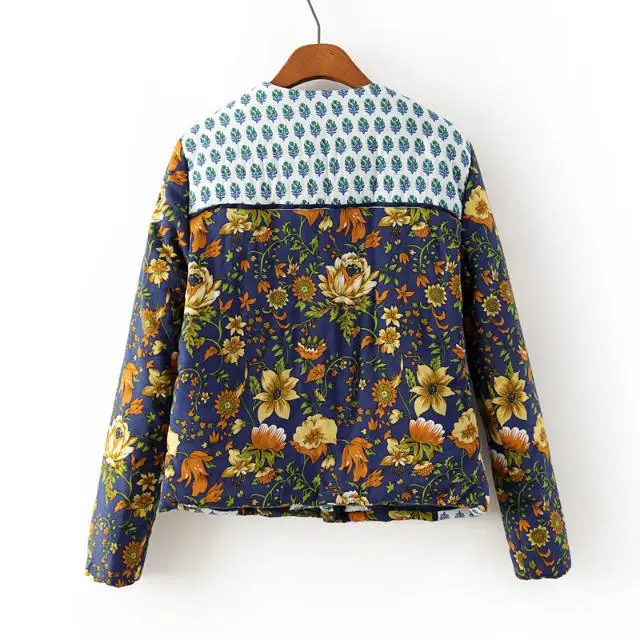 Осень / зима 2014 новый европейский мода уличный стиль цветочные мозаики в чистого