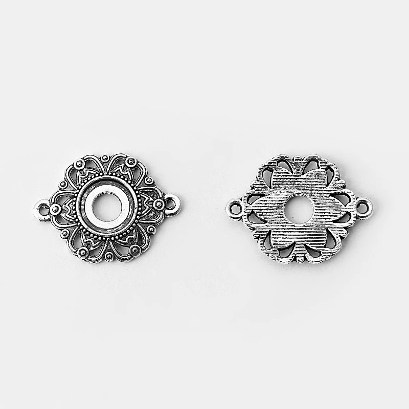 20 шт. заготовки для ювелирных изделий 2 петли|jewelry counter|jewelry tags and labelsjewelry findings bulk |