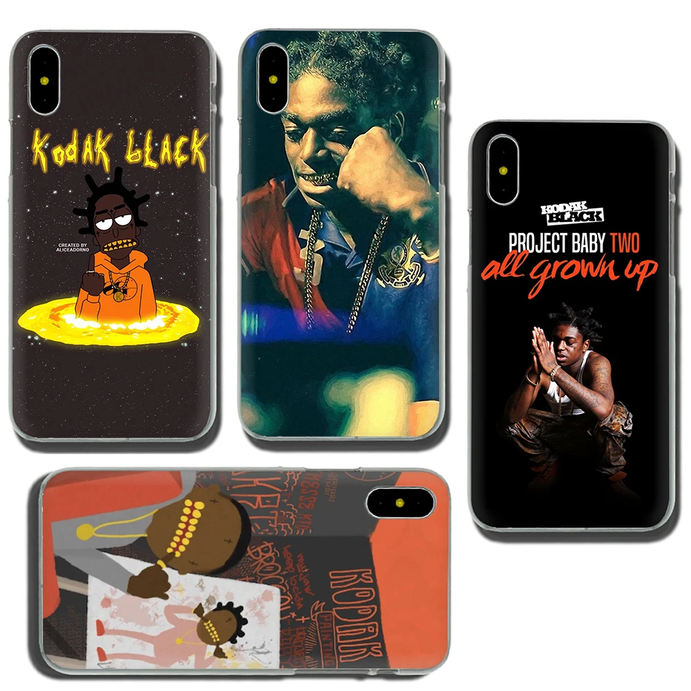 Kodak черный Жесткий чехол для телефона для iPhone 5 5S 6 6s 7 8 plus X XR XS 11 Pro Max
