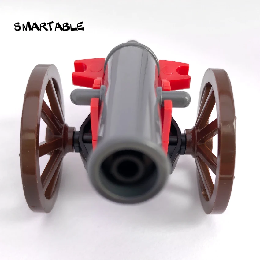 Smartable MOC Cannon Technic, часть блока, креативные развивающие игрушки, совместимые с Technic 2527+ 84943, 5 шт./лот, для войны
