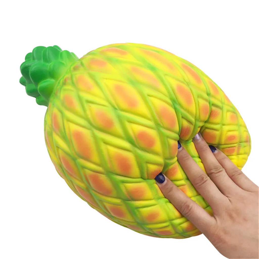 1coloue Squeeze мягкая гигантская супер ананасовая медленно поднимающаяся игрушка Z0218 |