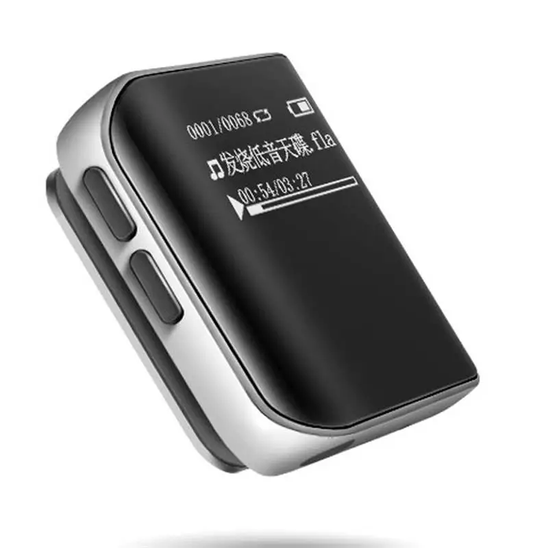Спортивный MP3 плеер BENJIE K10 Mini 8G Hyperboloid OLED MP3 анти-пот Hifi музыкальный плеер Поддержка FM радио Электронная книга клип