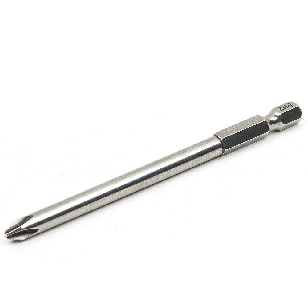 9 шт. Phillips головка отвертки 100 мм длиной S2 Сталь электрическая отвертка бит с