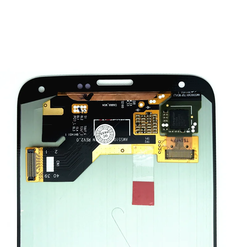AMOLED HD для samsung Galaxy S5 SM-G900 G900 i9600 G900R G900F G900H G900M ЖК сенсорный экран с кнопкой Home Замена