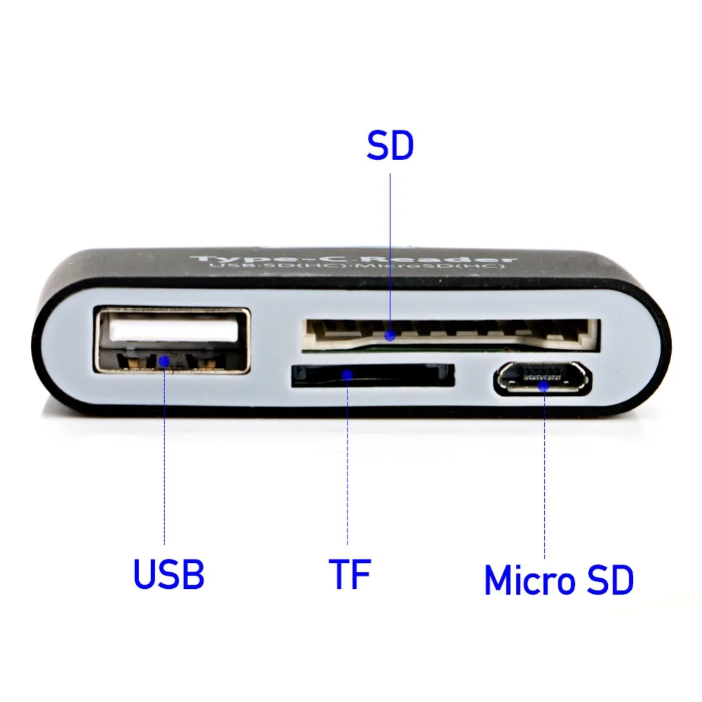 USB 3 1 Type C для TF Micro SD OTG кардридер Macbook c телефонов ноутбук Google планшет Windows