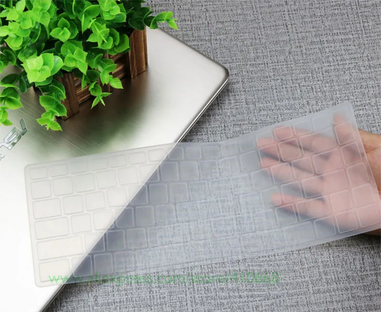 Для huawei Matebook D 15,6 ''силиконовый чехол Обложка клавиатуры для ноутбука Защитная крышка Тетрадь модель PL-W29 PL-W09 PL-W19 15 дюймов - Цвет: Clear