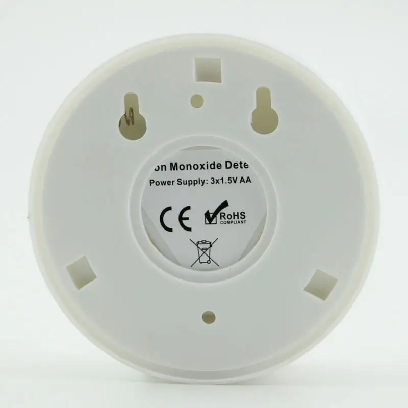 Высокочувствительный домашней безопасности 85dB Предупреждение ЖК-дисплей