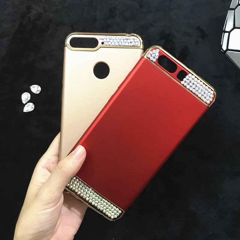 3 IN 1 phone Case for P Smart Huawei Nova 2 lite Plus 3i 3e 2i 2s cover Y9 Y5 Y6 Y7 Prime 2018 Y3 Pro 2017 |