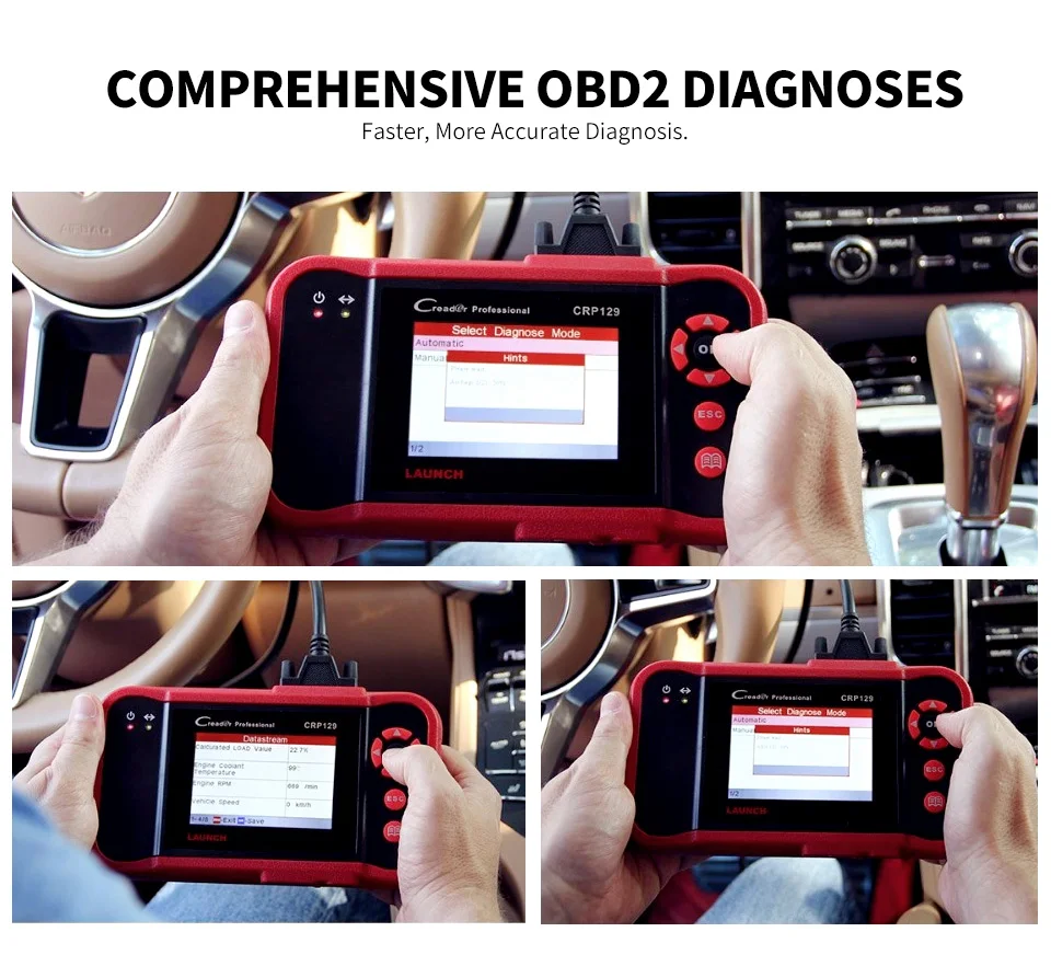 LAUNCH Creader CRP129 OBD2 автомобильный сканер диагностический инструмент авто