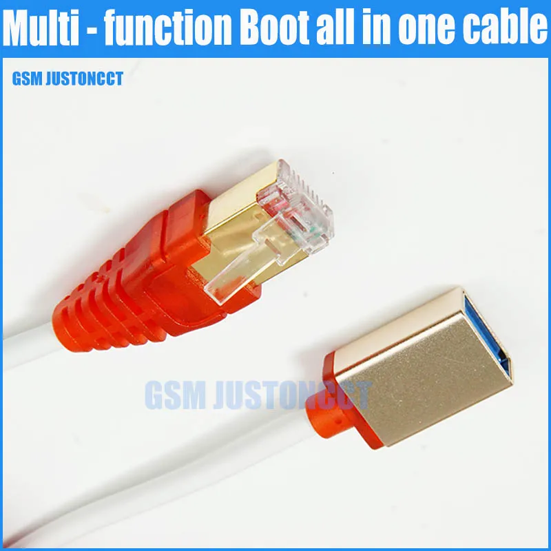Все загрузочный кабель(легкое переключение) Micro USB RJ45 все в одном многофункциональный загрузочный кабель edl