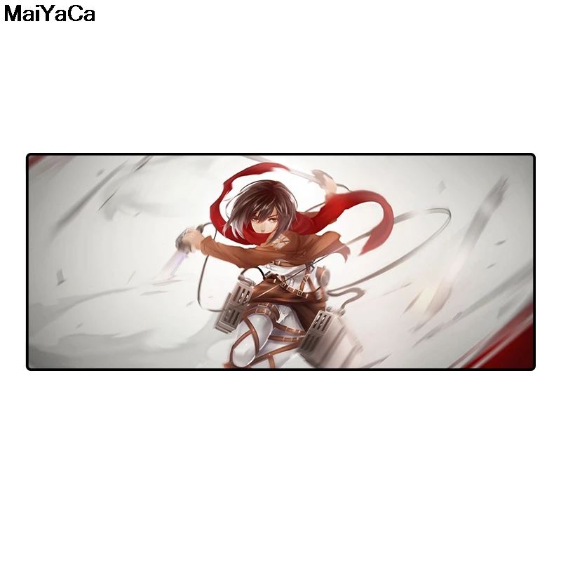 MaiYaCa 30X70 японский популярный Аниме Коврик для мыши одна штука Наруто Рем меч