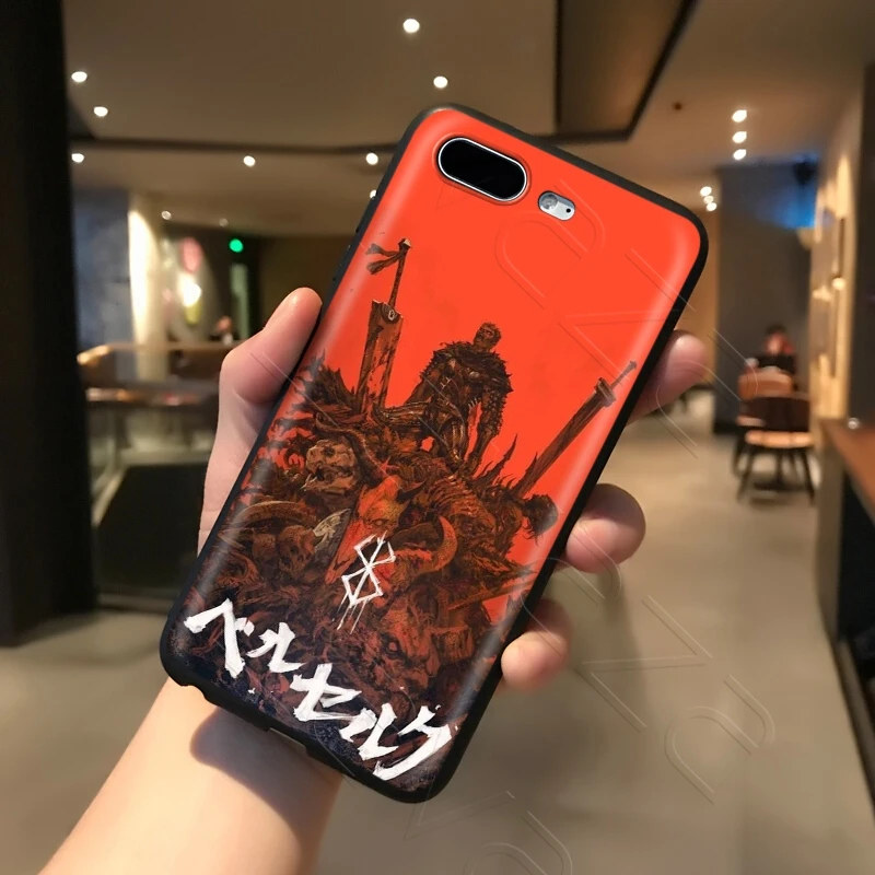 Lavaza Berserk Guts Anime Case for iPhone 11 Pro XS Max XR X 8 7 6 6S Plus 5 5s se |