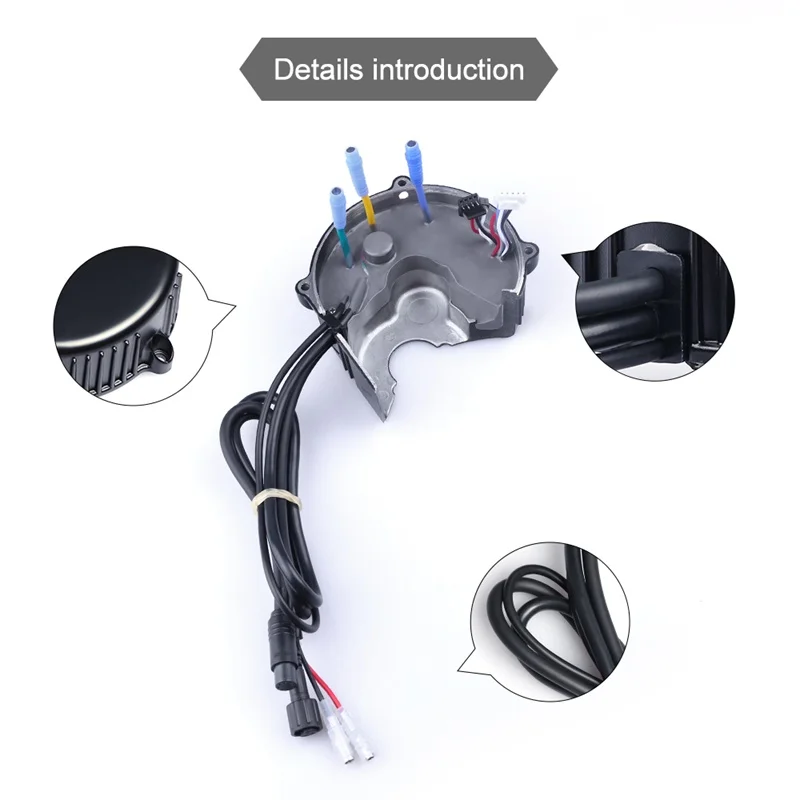 Bafang BBS02B 48V 750W 25A 9T Модернизированный контроллер двигателя 3077 датчик передач 6V светильник кабель для BBS02 Mid Drive кривошипно-конверсионный комплект