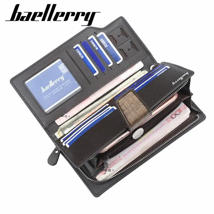 Baellerry Брендовые мужские кошельки повседневный кошелек мужской клатч для монет