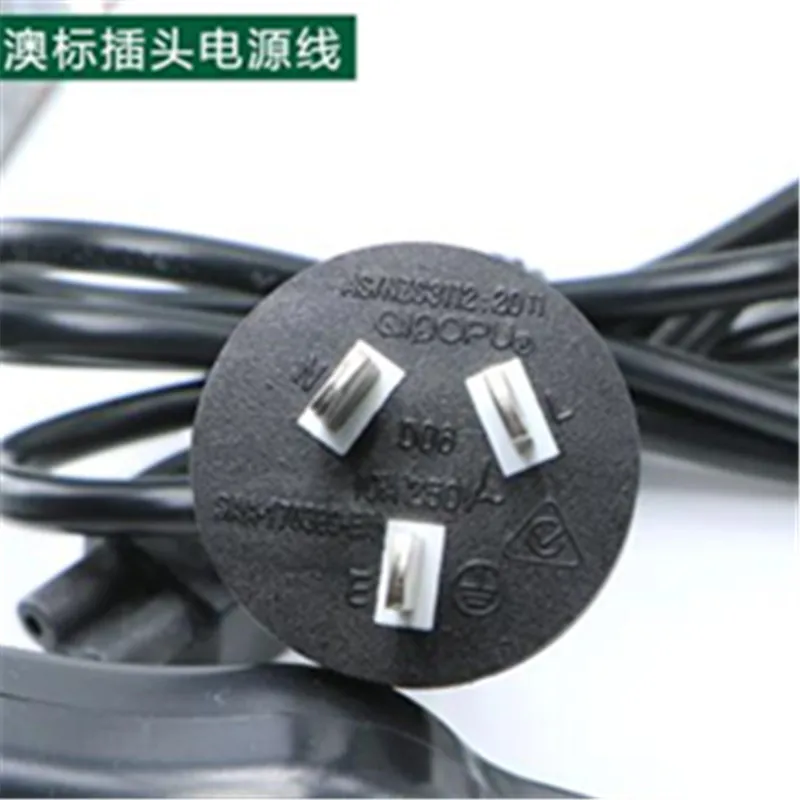 Британский стандарт Одиночная вилка с защитной трубкой британский шнур питания