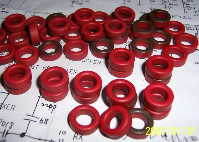 Новинка 5 шт. магнитный Железный/Железный сердечник с радиочастотной частотой 0