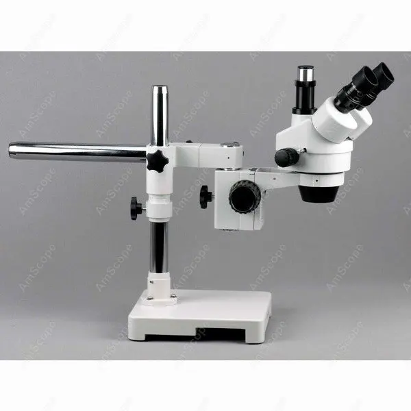 Smart phone repair -AmScope Supplies 3.5X-45X Boom Stand Trinocular Zoom Stereo Microscope + 54 LED Light | Инструменты