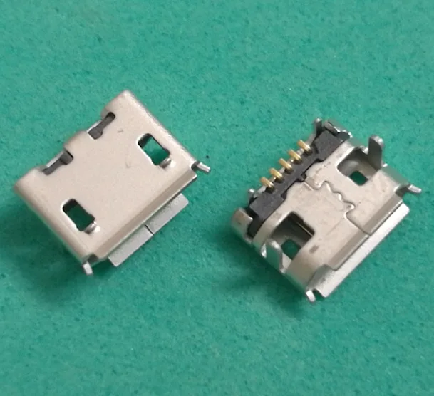 50 шт. Micro 5P USB разъем зарядный порт для Lenovo L PAD A1 07 A390E A560E/Для HuaWei C8600 C8500 U8150 U8800|charging