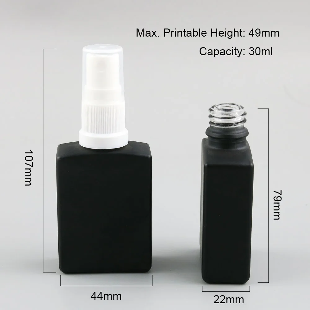 Портативный пресс-бутылка Брызга тумана жидкость парфюмерные стеклянные