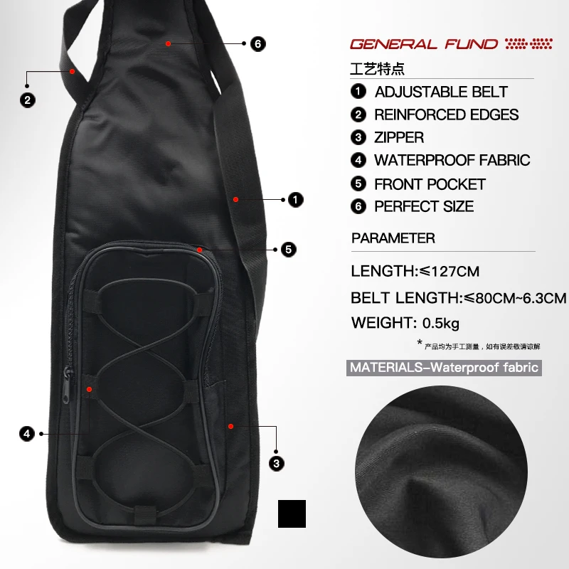 Новый дизайн 2018 Сумка с лодкой драконом черного цвета|dragon boat paddle bag|paddle bagpaddle |