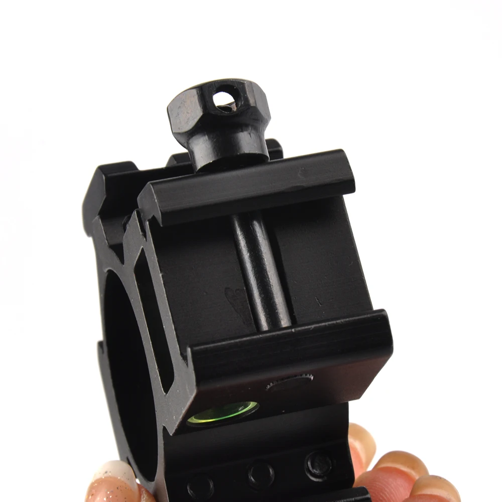 Кольцо для крепления цилиндра 30 мм трехстороннее 20 рельсовое крепление с