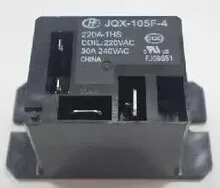 

Реле JQX-105F-4-220V-1HS HF105F-4-220A-1HS