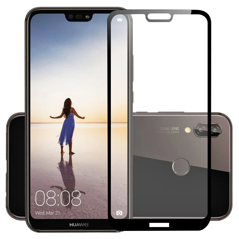 2 шт. Защитное стекло для Huawei P30 Pro p40 Lite чехол из закаленного стекла Huwai P20 P Smart Plus 6 3 Z