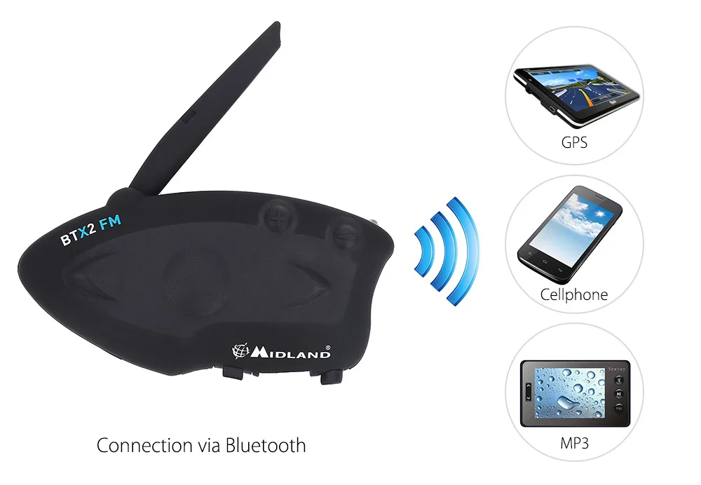 Последние BTX2 мотоциклетный шлем Bluetooth переговорные велосипед домофон наушников