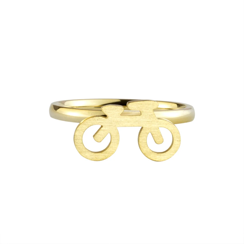 Unique Bike Bicycle Ring Biker Jewelry Stainless Steel Pretty Women Finger Sport Best Friend Cyclist Gifts Anel Masculino|anel masculino|ring