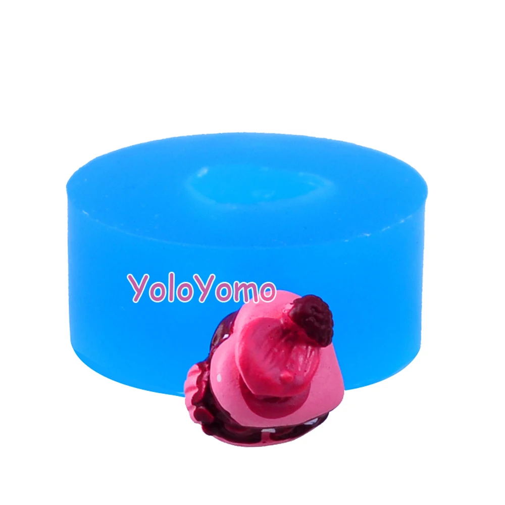 G532yl 11.5 мм 3D Торт Гибкая силиконовая форма для помады Sugarcraft миниатюрный Еда Cookie