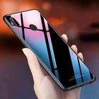 Чехол для Xiaomi Redmi Note 7, роскошный глянцевый мягкий Силиконовый противоударный чехол из закаленного стекла для телефона Xiomi Redmi Note 7 Note7 Pro 7S