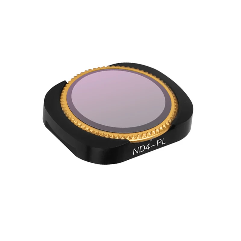 ND4-PL OSMO карманный фильтр для камеры CPL/UV/ND 4 фильтры нейтральной плотности Набор для DJI Osmo Карманный оптический стеклянный объектив аксессуары - Цвет: ND4-PL