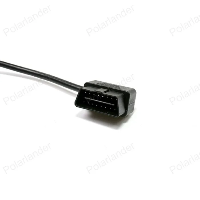 Лидер продаж кабель OBDII 50 см интерфейс OBD автомобильный адаптер разъем 16