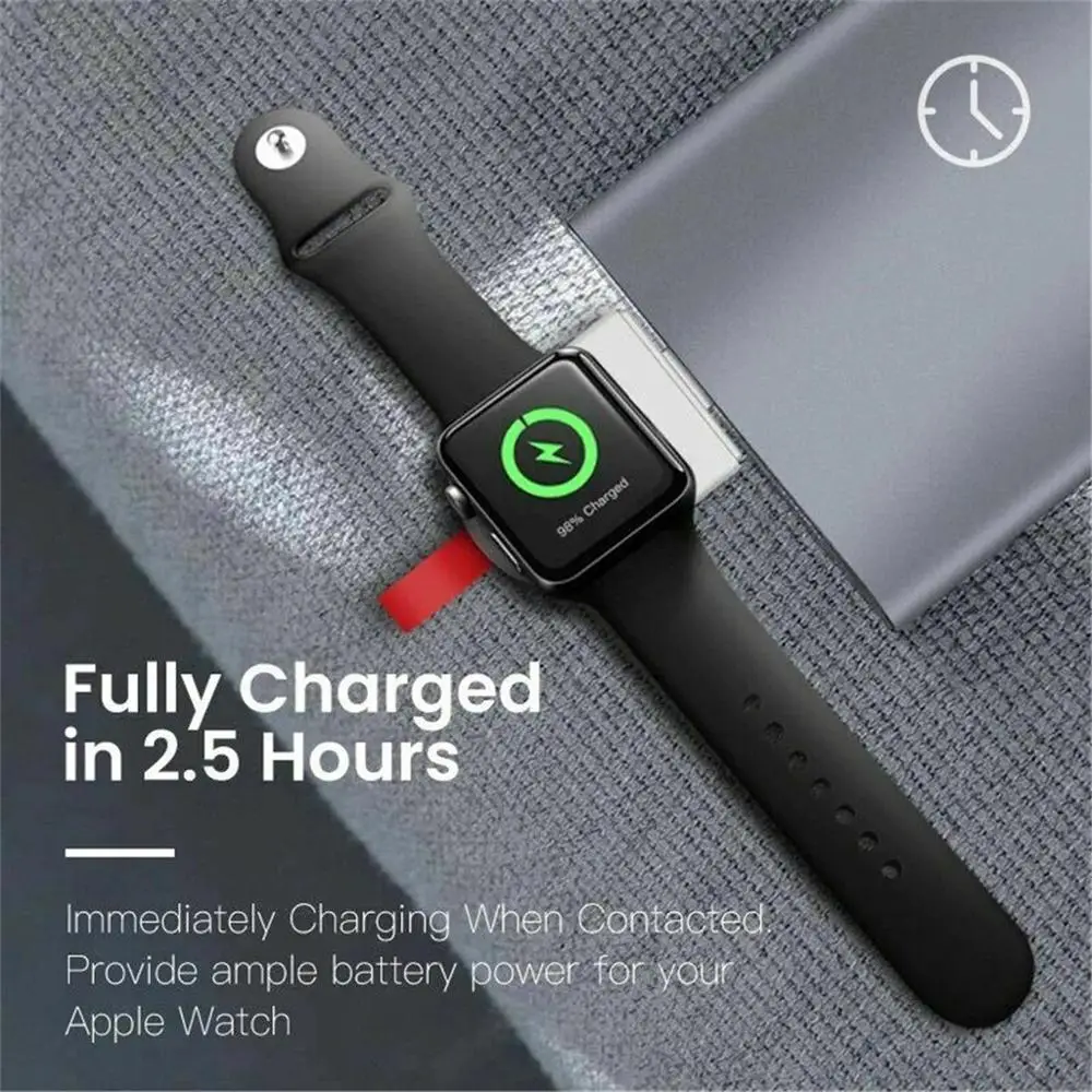 Беспроводное зарядное устройство USB портативная док станция для зарядки Apple Watch