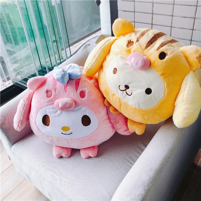 Мультяшная My Melody Cinnamoroll пудинг собака стать Свинкой плюшевые игрушки мягкие