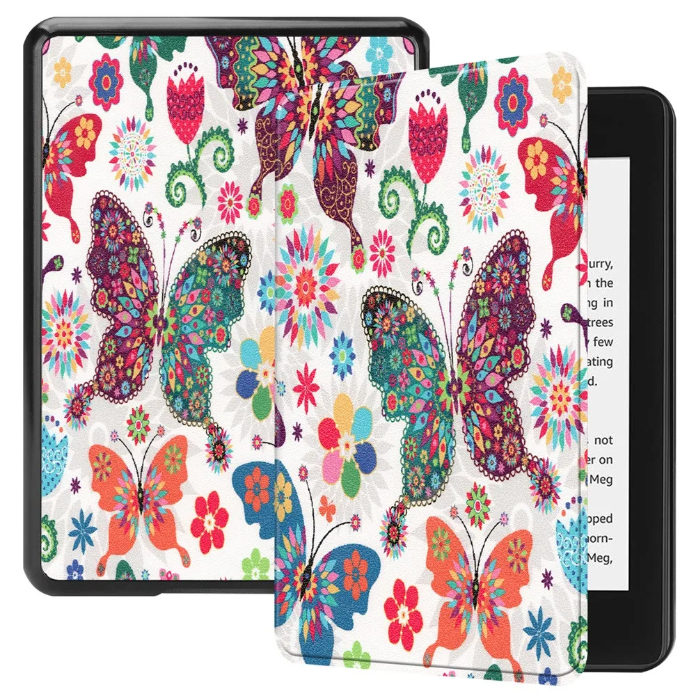 Складывающийся чехол-книжка для Amazon Kindle Paperwhite 2018 умный чехол из искусственной