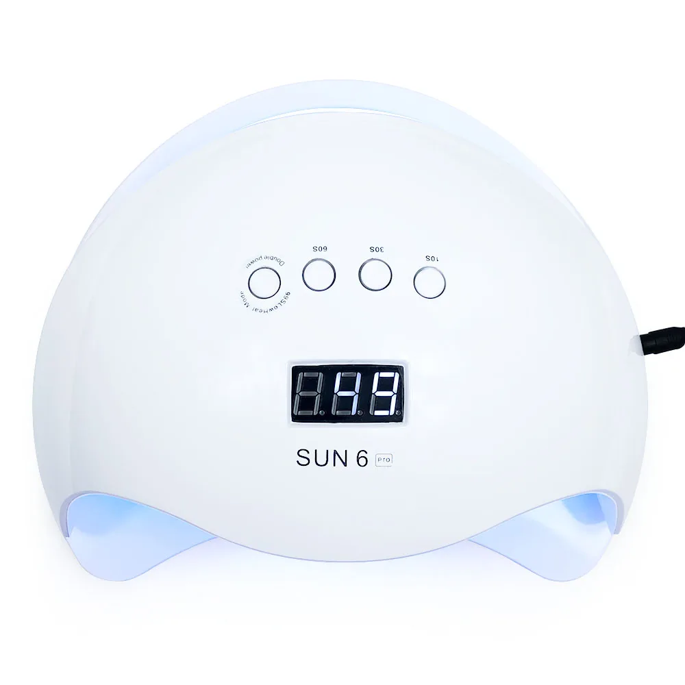 SUN6 PRO 72 Вт УФ-лампа, светодиодный светильник для ногтей, быстрая сушка для всех гель-лаков, две руки, Сушилка для ногтей с автоматическим датчиком, светильник от солнца, инструменты для маникюра