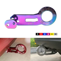 double letter anodized universal rear tow hook billet aluminum towing kit for jdm racing