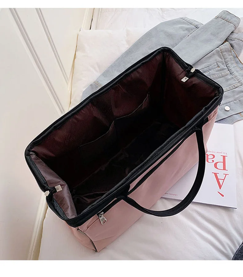 Bolsa, полосатая дорожная сумка для спортзала, фитнеса, сумки для багажа, для путешествий, спортивная сумка для женщин и мужчин, для спорта на открытом воздухе Tas XA46A