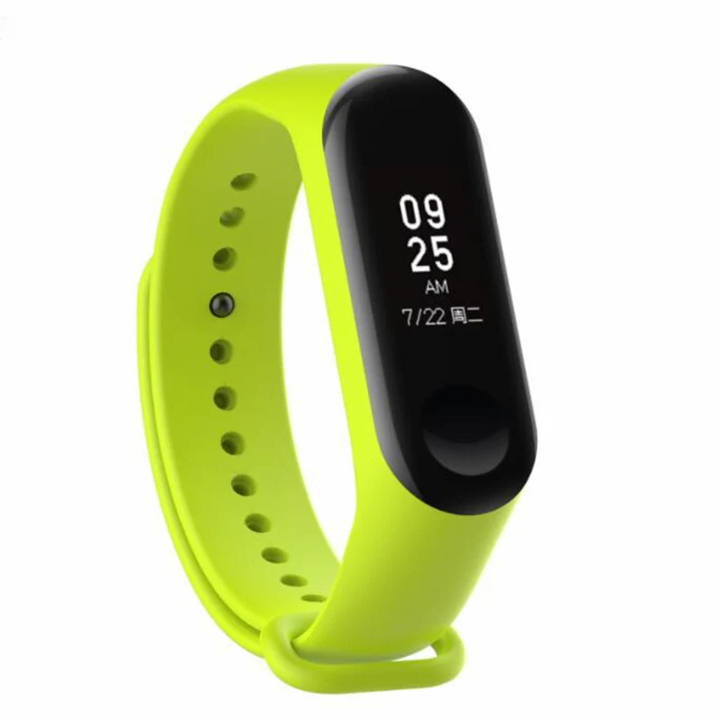 Силиконовый сменный ремешок для браслета Mi band 4 Xiaomi Band 3 аксессуары ремня mi3 |