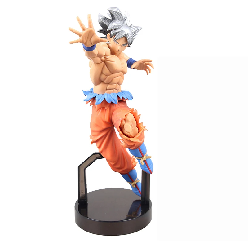 Dragon Ball Super DXF ПВХ Goku Ultra Instinct Jiren Broly экшн-фигурки коллекционная кукольная статуэтка
